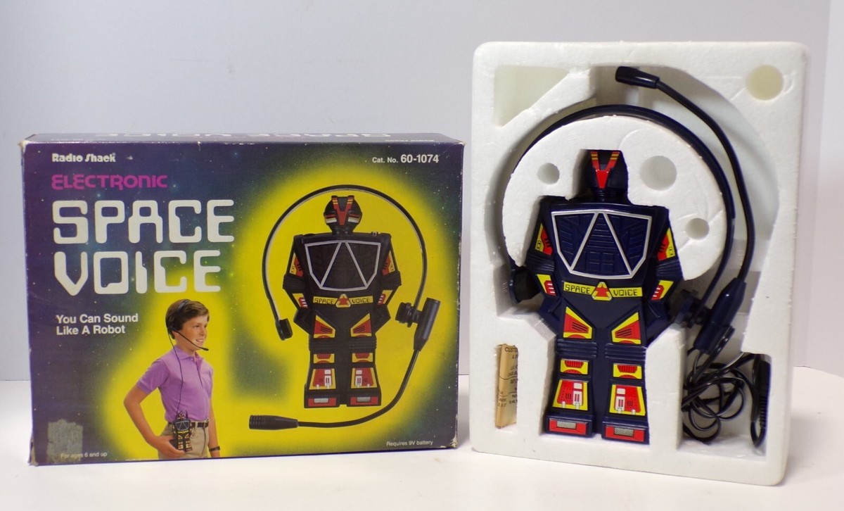 Radio Shack Space Voice Changer 60-1074 Vintage Toy In-Original
