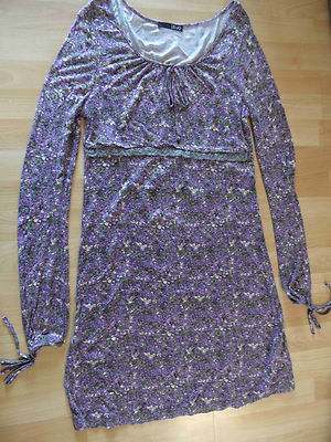 Liu Jo beautiful Mille Fleur jersey dress lilac size 40 excellent bi216
