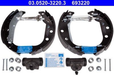 ATE Bremsbackensatz 03.0520-3220.3 CITROËN ZX Break PEUGEOT 306 / Schrägheck