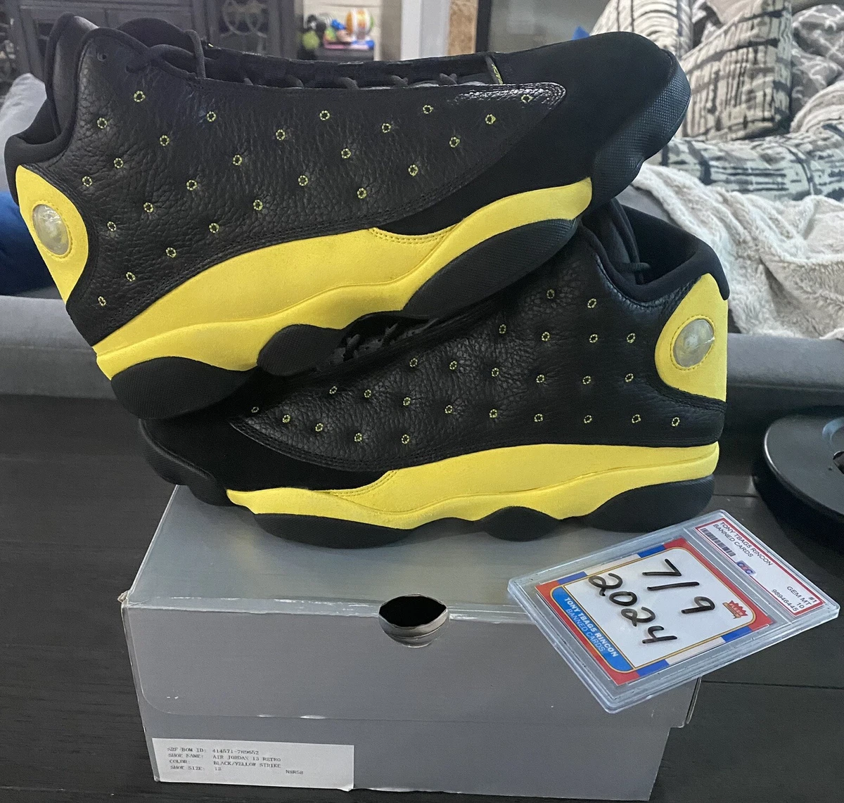 Preços baixos em Jordan 13 Retro PE Black Yellow Strike | eBay
