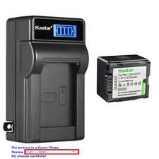 Kastar Battery LCD Wall Charger for HITACHI DZ-BP14S DZ-GX3300 DZ-GX5300 Camera