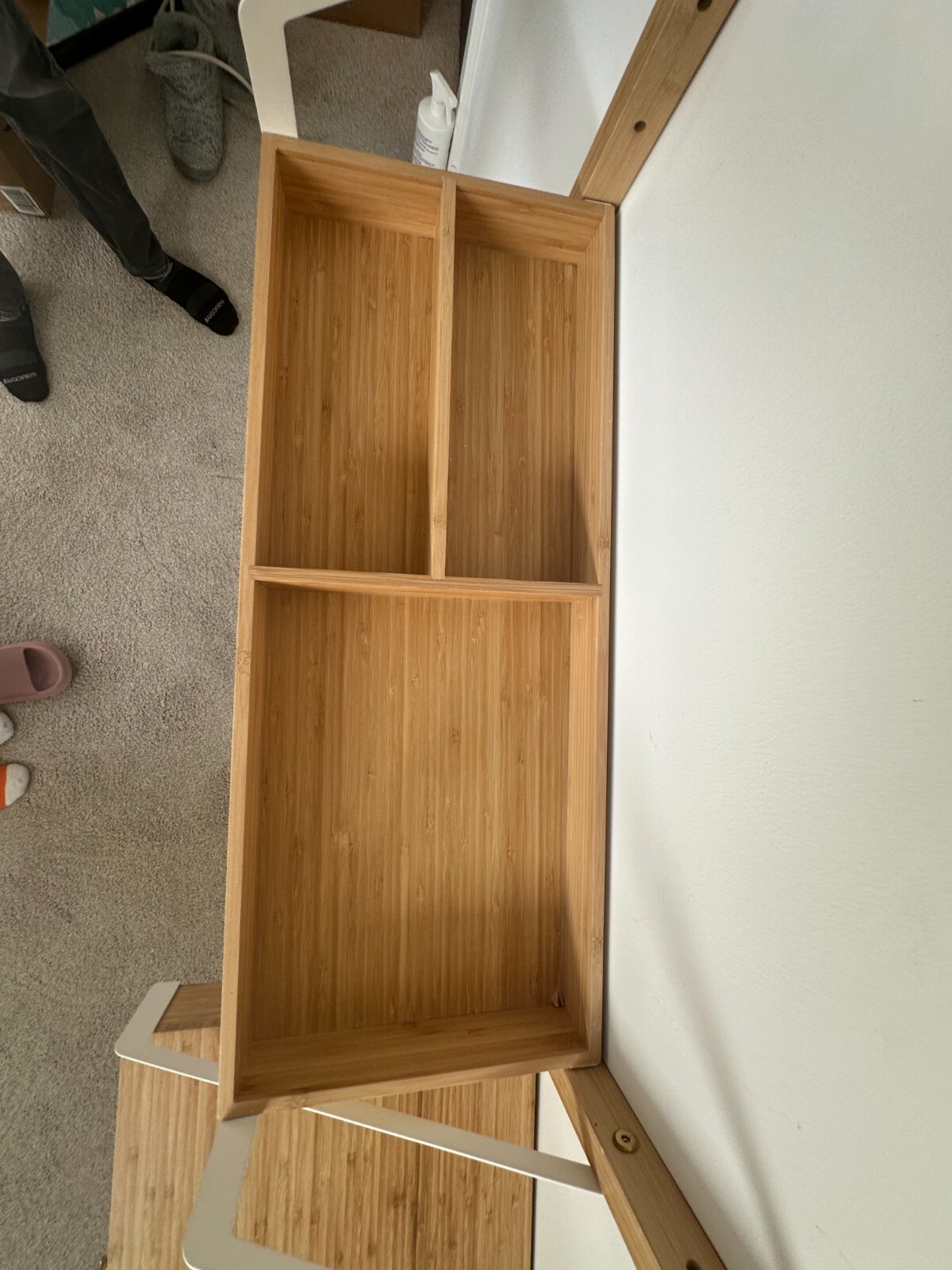 IKEA SVALNAS shelf and desk set. Wall mounted. Used. eBay