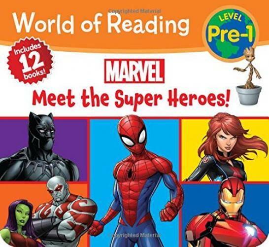 World of Reading Marvel Meet the Super Heroes! (Pre-Level 1