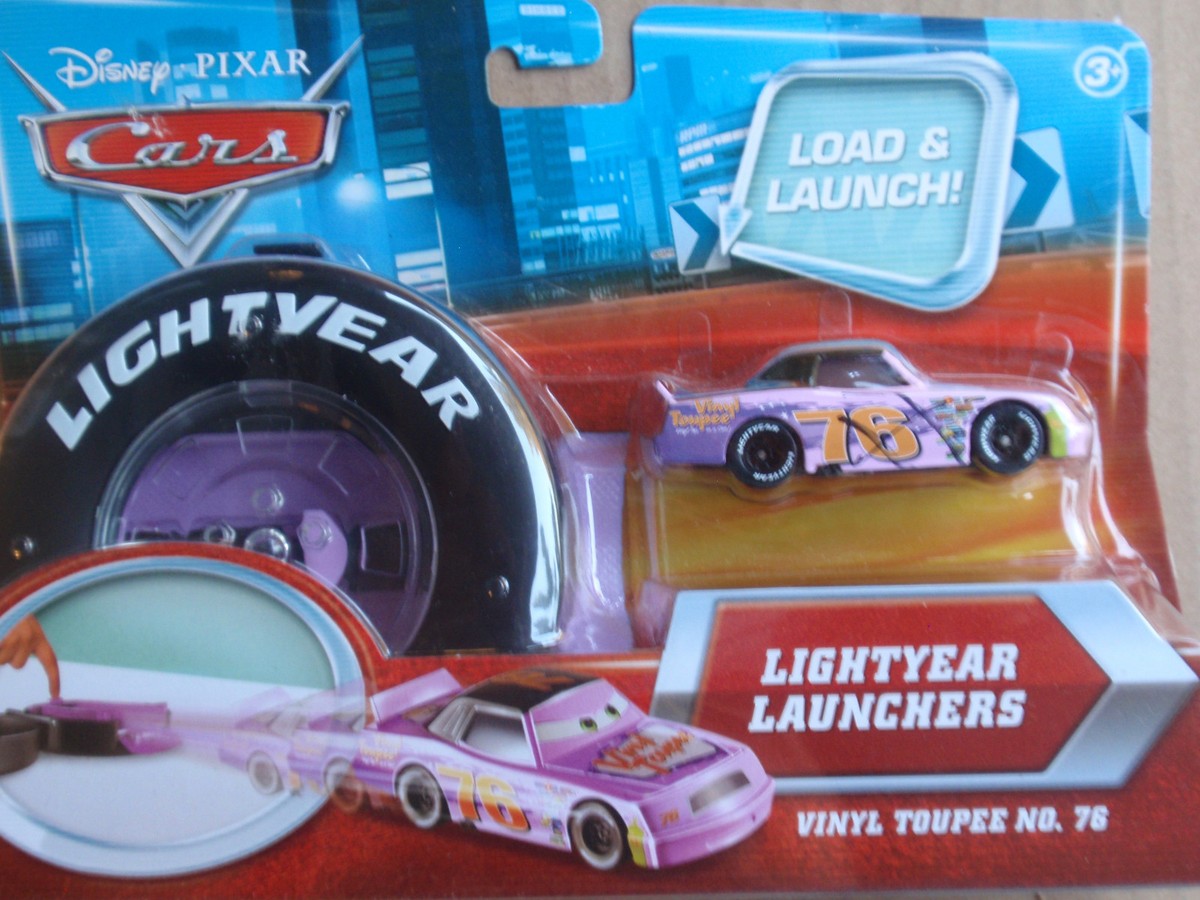 マテル　カーズ　ビニールトーピー　Vinyl Toupee Racing 76 Disney Pixar Cars Vinyl Toupe No. 76 Synthetic Rubber Tires