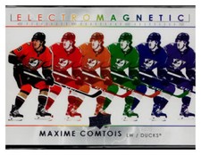 2021-22 Upper Deck - Silver Foil #EM-11 Maxime Comtois Electromagnetic