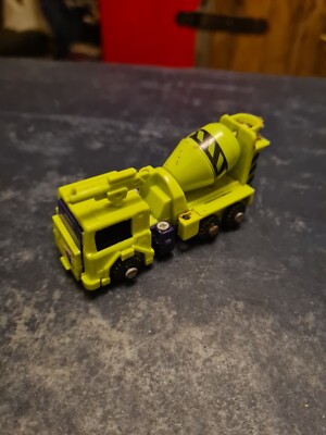 Vintage 1984 Transformer Devastator Construction Mixmaster Zementmischer Figur