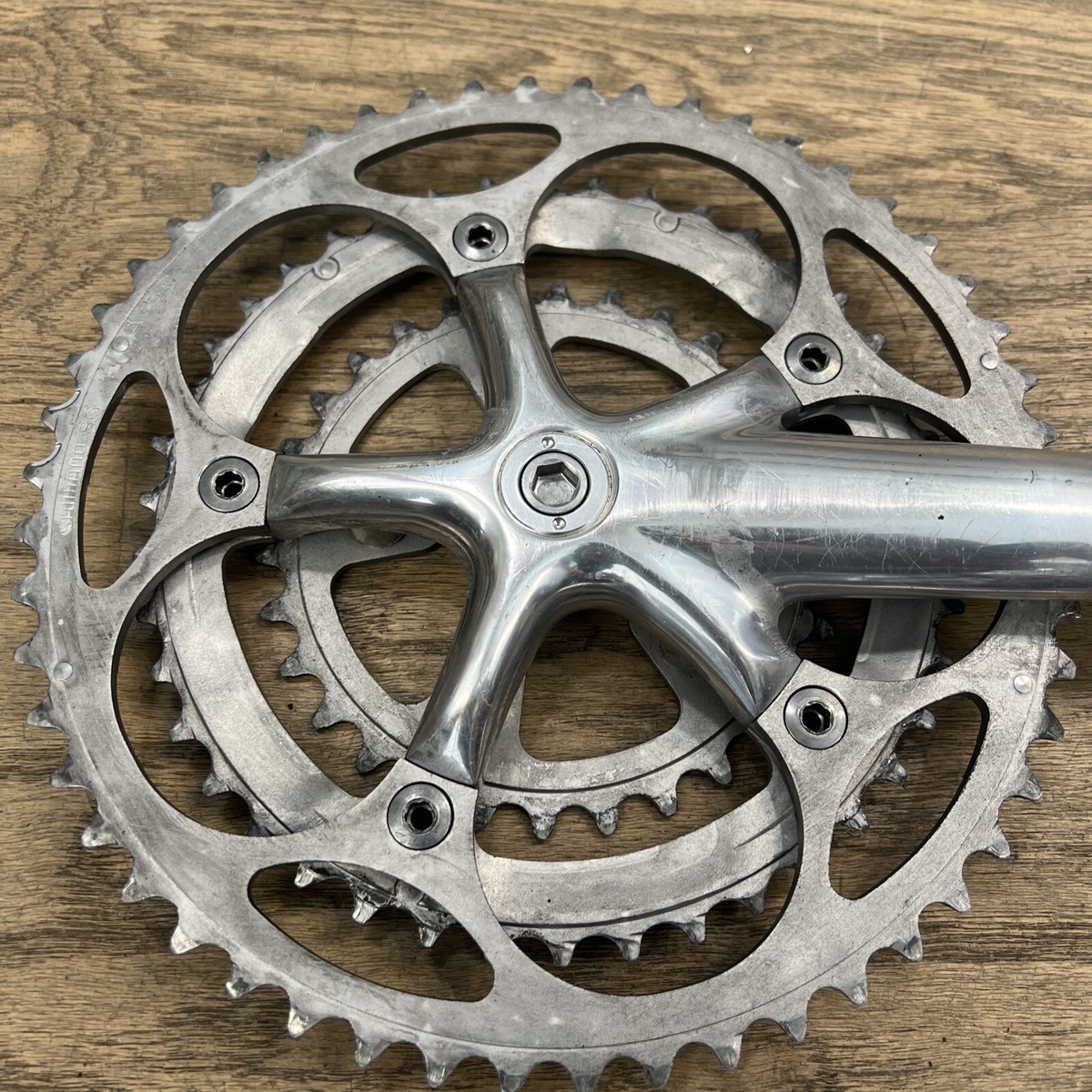 Shimano Ultegra FC-6500 6503 Road Bike Crankset Triple 172.5mm 52