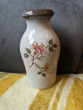 W-GERMANY SCHEURICH KERAMIK 523 18 Floral VASE Hand painted 18cm
