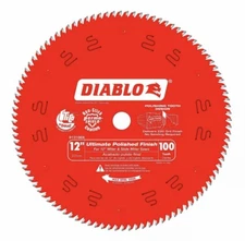 2 Pack Freud D12100X 100 Tooth Diablo Ultra Fine Cut Saw Blade 12" 100t New