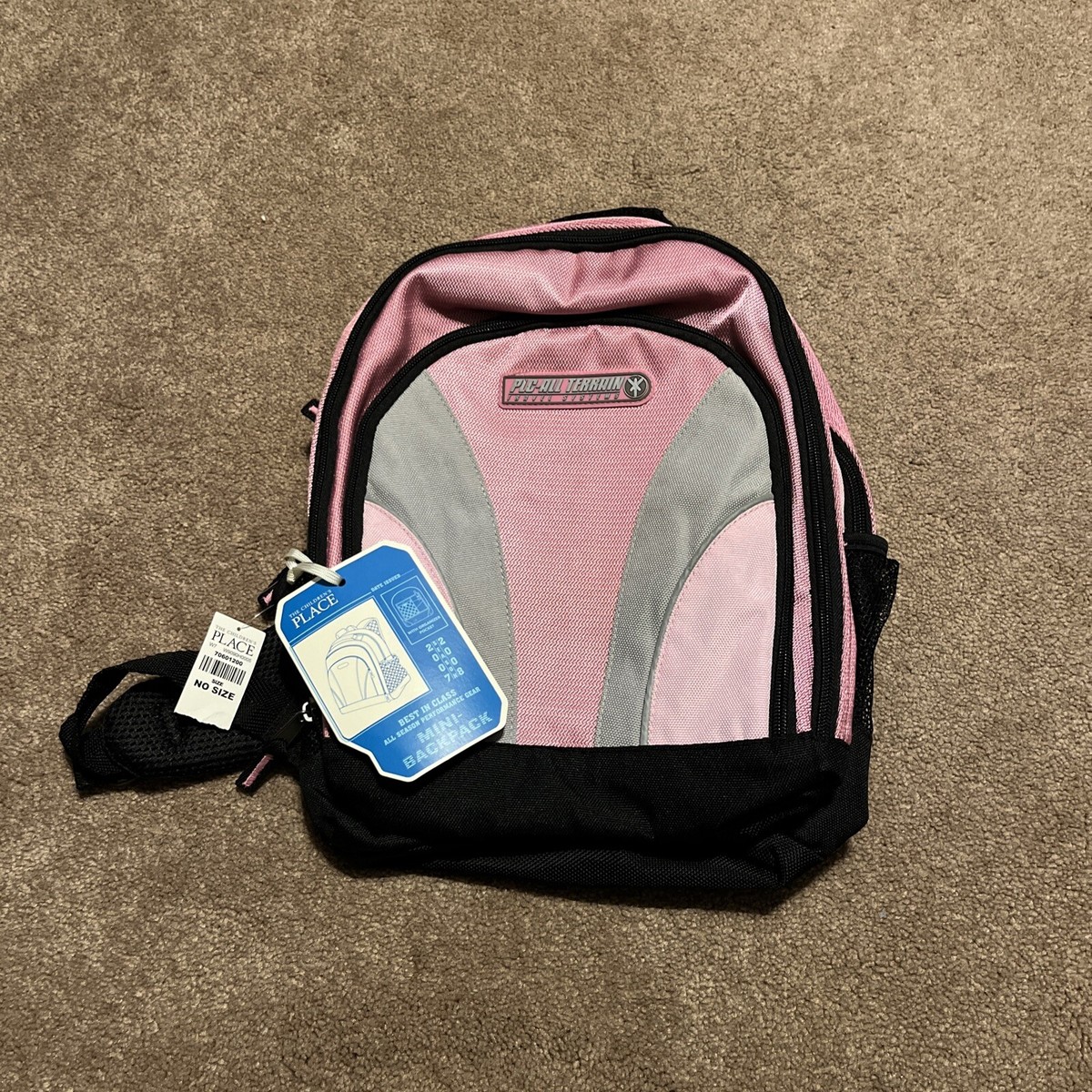 children's mini backpack NEW Pink The Children's Place Mini Backpack 2007/2008 All Season