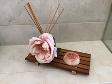 Soap Dish, All Natural Cherry Wood Soap Display Tray, USA Handmade, New