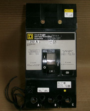 Square D KC KC342501021 3 Pole 250 Amp 480 V I-Line Circuit Breaker AK