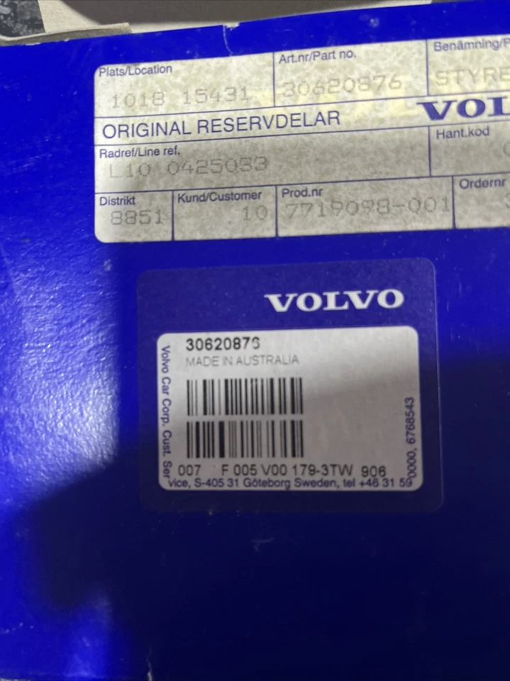 Volvo S40 V40 BOSCH Immobiliser Control Module Unit 30620876 - NEW - Image 4 of 4