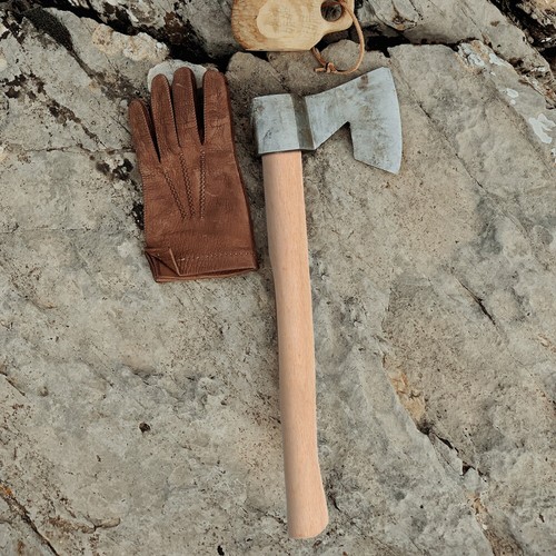 Poignée de officiel hachette ergonomique en bois pratique de remplacement