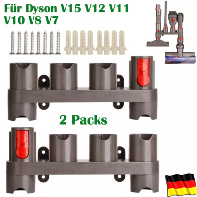 2x Wandhalterung Zubehör Halter Dockingstation Für Dyson V7 V8 V10 V11 V12 V15
