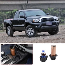 Front Row Center Console Cup Holder Storage Box Tray For Toyota Tacoma 2011-2015