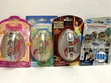 Disney's Charm Bracelet Keyring Clip NIP CHOOSE YOUR FAVORITE