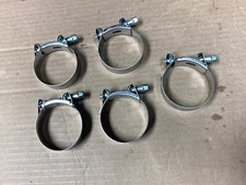 MIKALOR 59-63 W2 Stainless Supra Heavy Duty Exhaust Pipe Hydraulic Hose Clamp 5