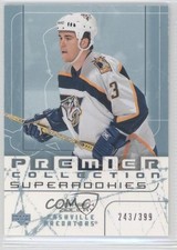 2003 Upper Deck Premier Collection Super Rookies 243/399 Marek Zidlicky #75 0f2