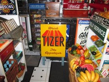enamel sign /tizer/ advertising sign