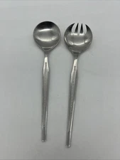 Wiltshire Stainless Steel Salad Servers Dots