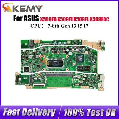 X509FB Motherboard For ASUS X509FL A509F F509F X509FJ Y5200F Mainboard W/CPU