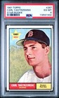 1961 Topps Star Rookie Carl Yastrzemski #287 PSA 6 EX-MT
