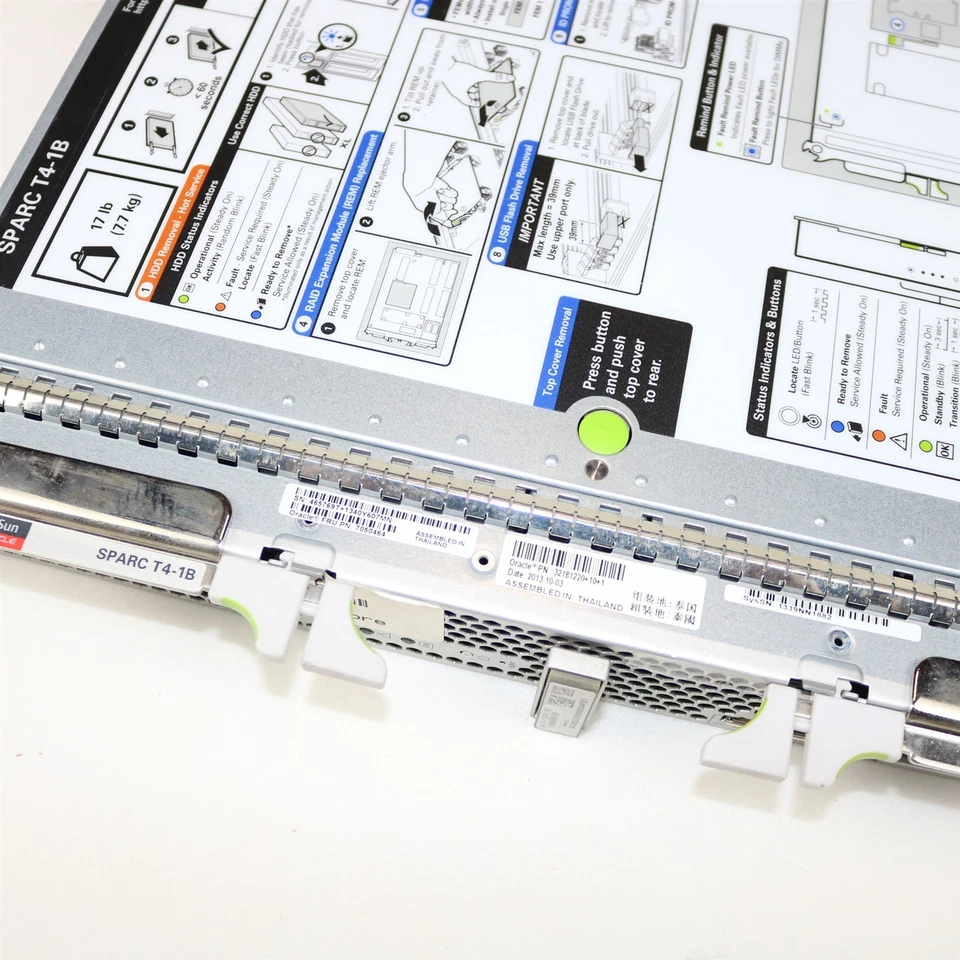 Sun / Oracle SPARC T4-1B Motherboard Assembly 7050464 | 1x 8-Core 2.85GHz CPU - Image 3 of 4