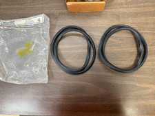 1932 Ford 5 Window Coupe Quarter Window Rubber Seals Gaskets 1225