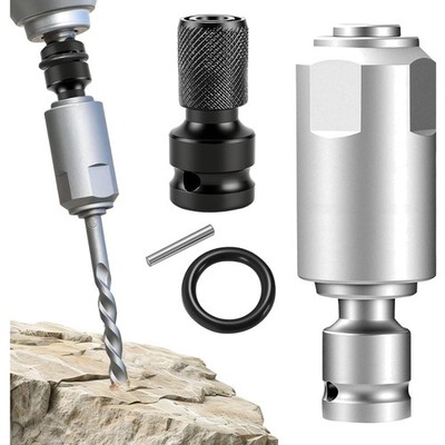 Vielseitiges 2in1 Set: SDS Plus Adapter für Schlagschrauber und Bohrmaschinen