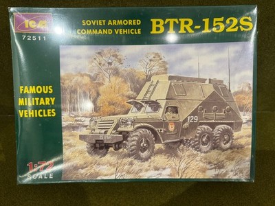 ICM 72511 1/72 Russian BTR-152S command vehicle sealed [58/006]