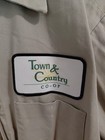Town And Country Co Op Bill Uniform Work Shirt Mens Large 100% Cotton RedKap — photo 2