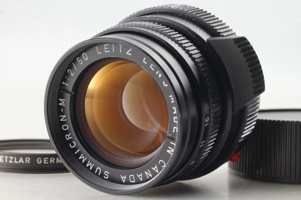 Leica SUMMICRON-M 50mm Focal f/2 Camera Lenses for sale - eBay