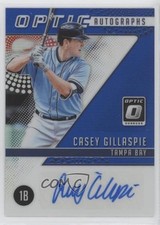 2018 Panini Donruss Optic Blue Prizm 27/50 Casey Gillaspie #OA-CG Auto 13qc