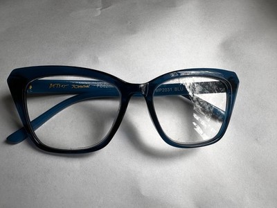 Betsey Johnson blue  Frame Reader Reading Glasses +1.5