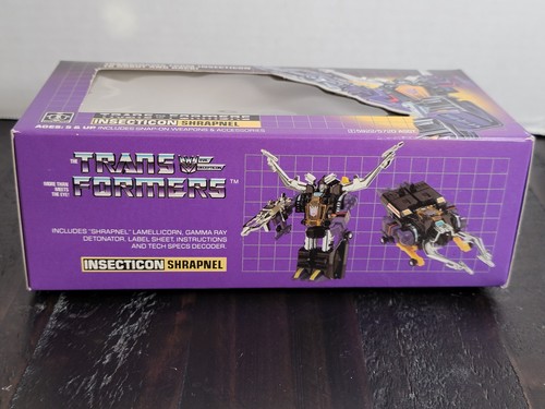 Transformers G1 SHRPANEL TM Box Variant MISB AFA Factory Tape Sealed Vintage - Picture 11 of 13