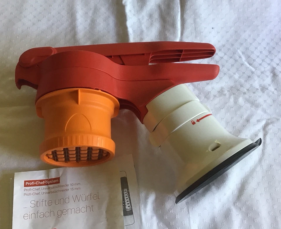 TUPPERWARE  PROFI-CHEF UNIVERSAL Schneider Presse Pommes Kartoffeln - Bild 2 von 4