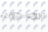Antriebswelle NTY NPW-CH-032 FüR Jeep Cherokee 4 WK WK2 CRD 4X4 Flexfuel VVT