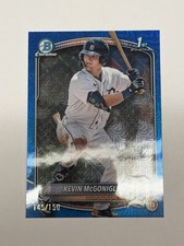 2025 Bowman Chrome Kevin McGonigle Mega Mojo Blue Refractor 1st /150 #BCP-79