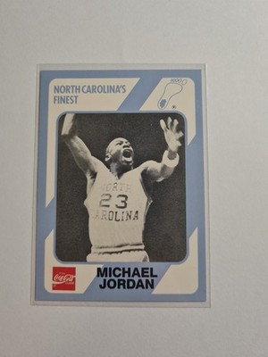 1989 Collegiate Collection/Cola North Carolinas Finest Michael Jordan #65