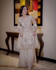 Bridal Pakistani Designer Wedding eid Indian Party Dress Parrot Anarkali Gown