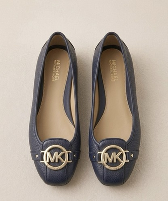 #ad Michael Kors Women Flat Blue Size 8 NWOB $69.00