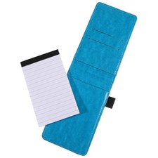 Portable Memo Pad with Cards Slot Time Plan Notepad Business Notebook Sized