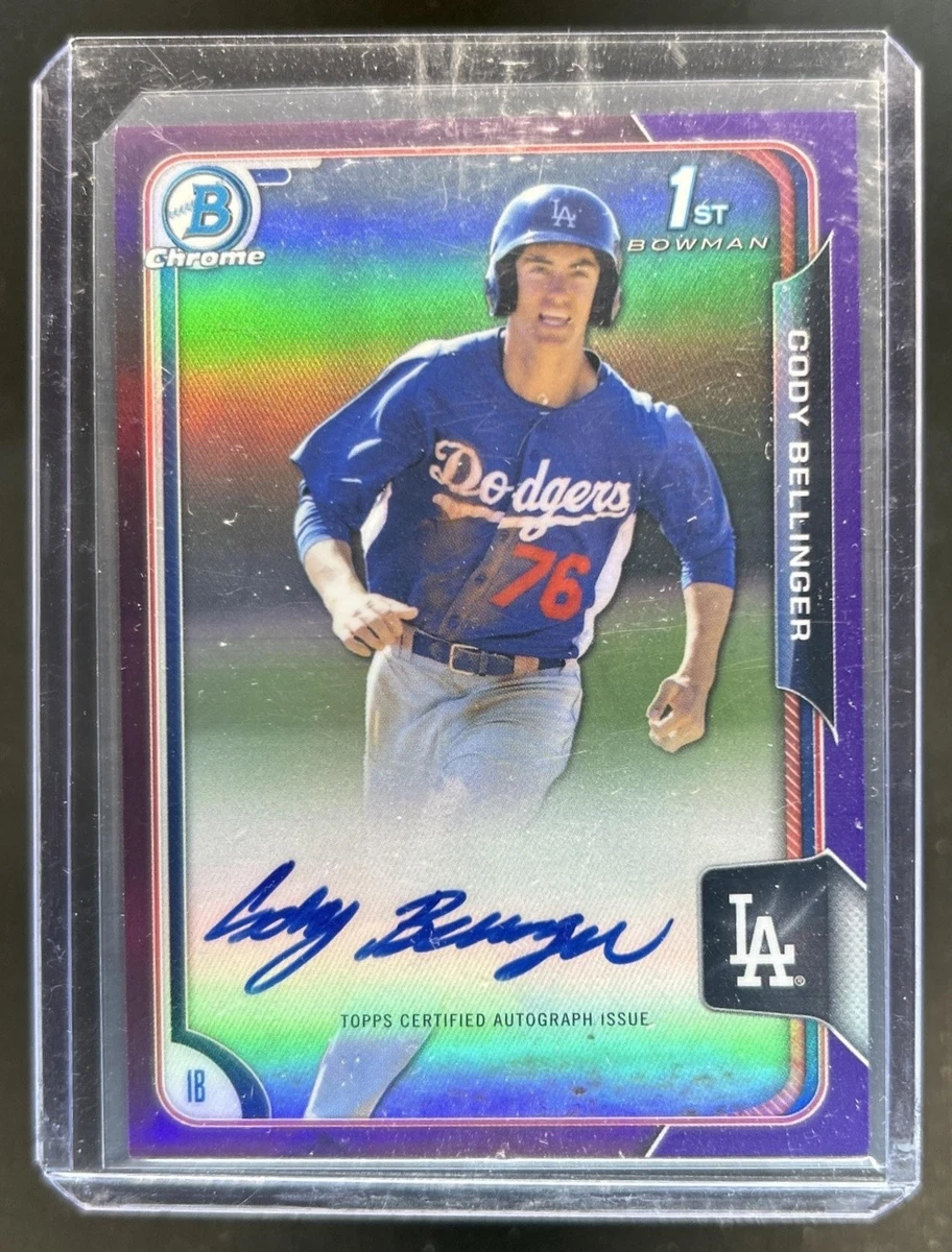 Bowman Cody Bellinger Baseball Sports Trading Cards & Accessories