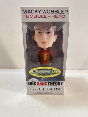 Funko Wacky Wobbler: The Big Bang Theory - Sheldon Cooper Flash Tee NIB