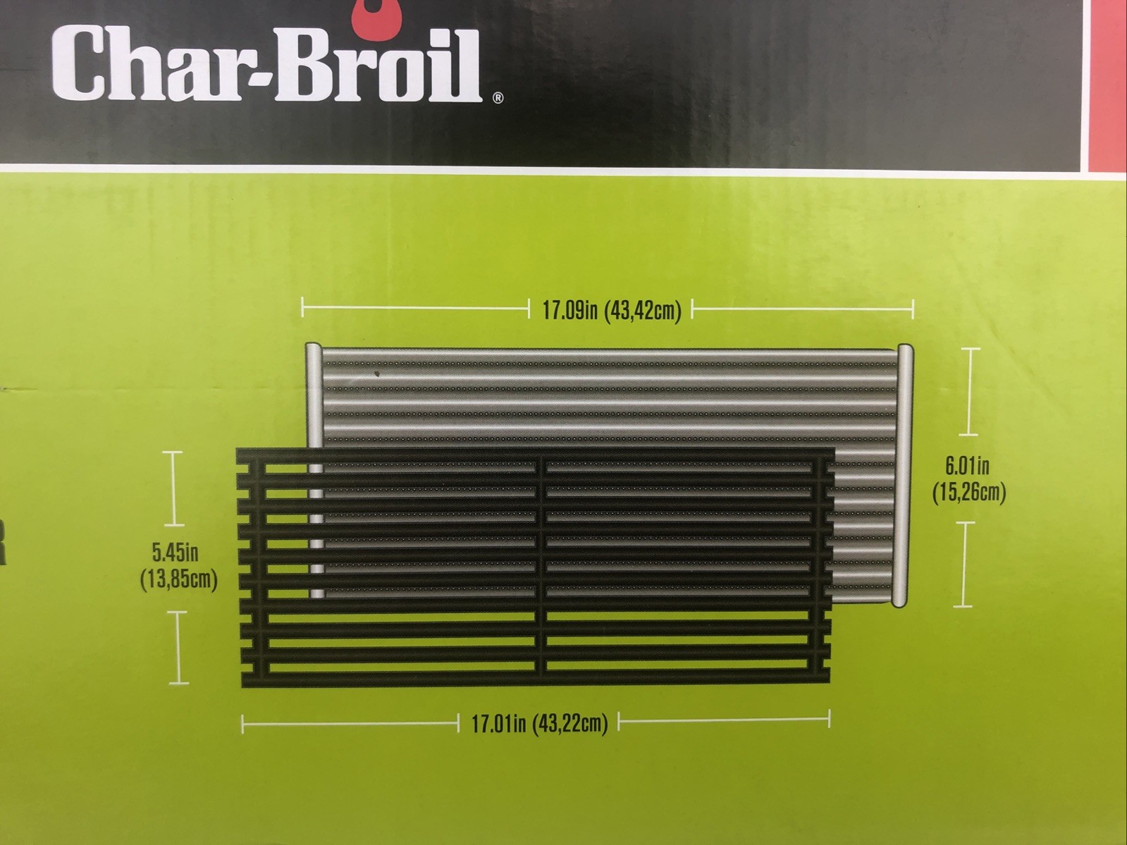 Char-Broil  Tru-Infrared Cooking Grate & Emitter 2015 and Later Part Number 7527