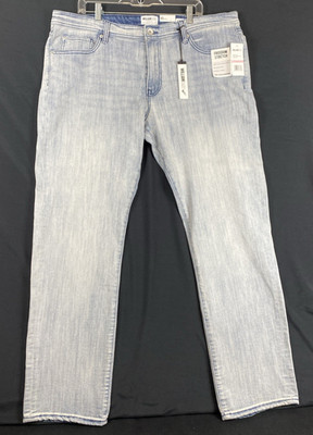 William Rast Dean Slim Straight Fit 40x32 Men's Jeans Stretch New ''Snow Drift''