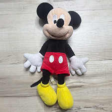 Disney Parks Mickey Mouse Plush Stuffed Animal Red Shorts Yellow Shoes