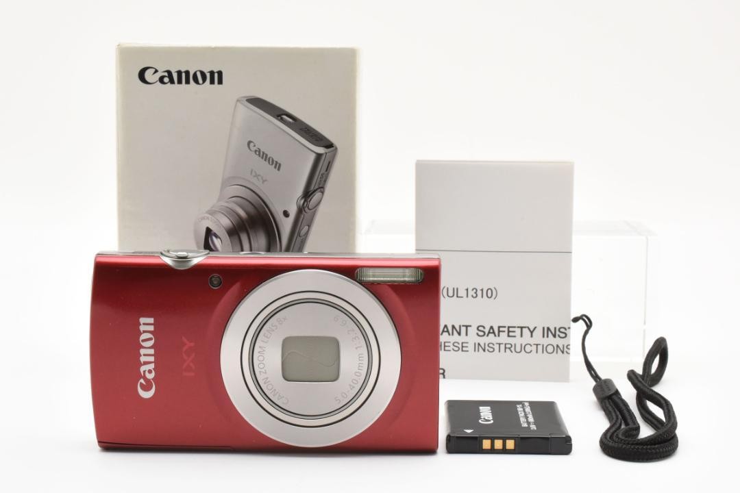 Canon IXY 200 Red Compact Digital Camera Used 4549292083071