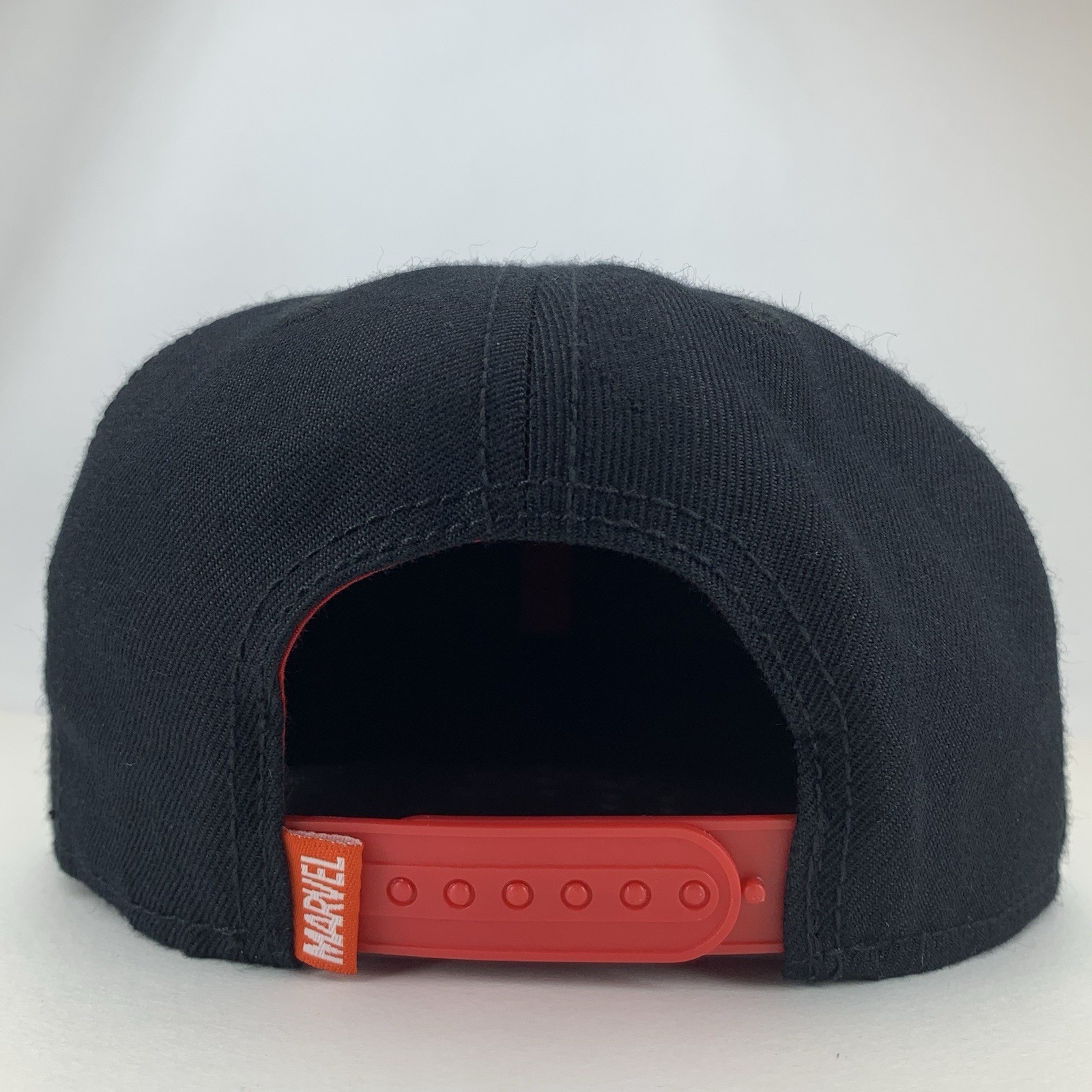 DEADPOOL Hat Adjustable Snap Black Red Embroidere… - image 7